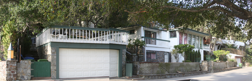 Before Northeast Elevation, Lake Sherwood, CA